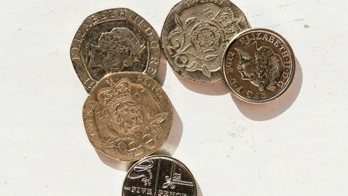 Silver coins rest in warm sunlight on a white painted windowsill. — a The Obsidian Key guide to Money Moves and the Envy of Your Circle.