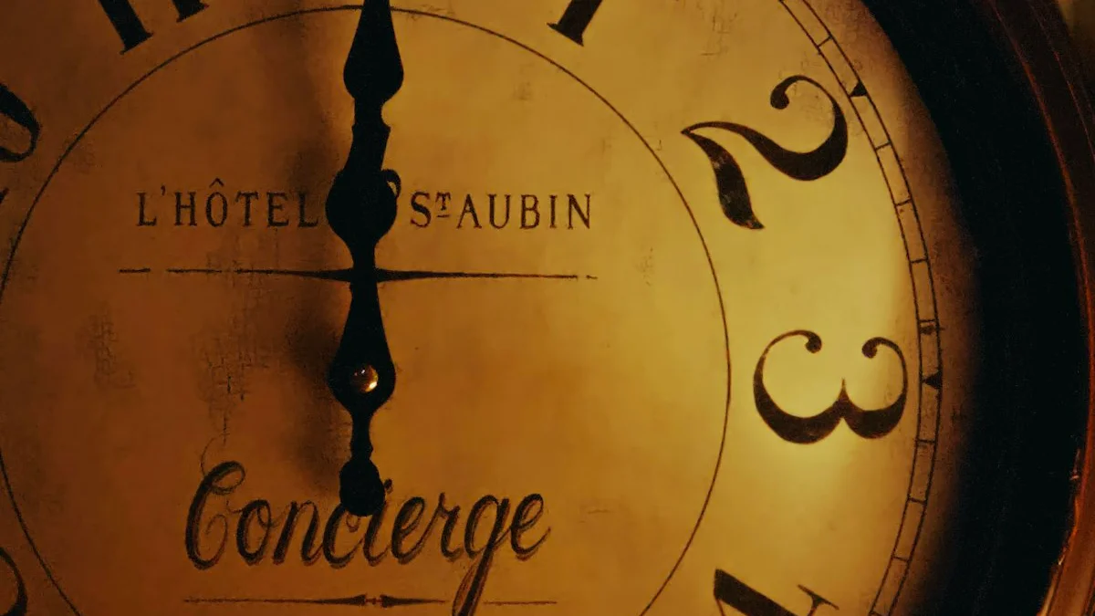 A vintage hotel clock face reads midnight in warm amber light. — a The Obsidian Key guide to The Twenty-Four Hour Rule for Disturbed Decisions.