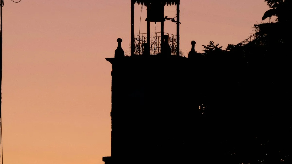 A clock tower silhouette against a warm dusk sky. — a The Obsidian Key guide to Why Every Attempt Failed and It Was Not You.